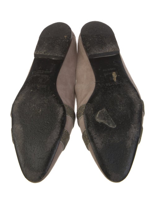 Hermès Roxane Suede Mules