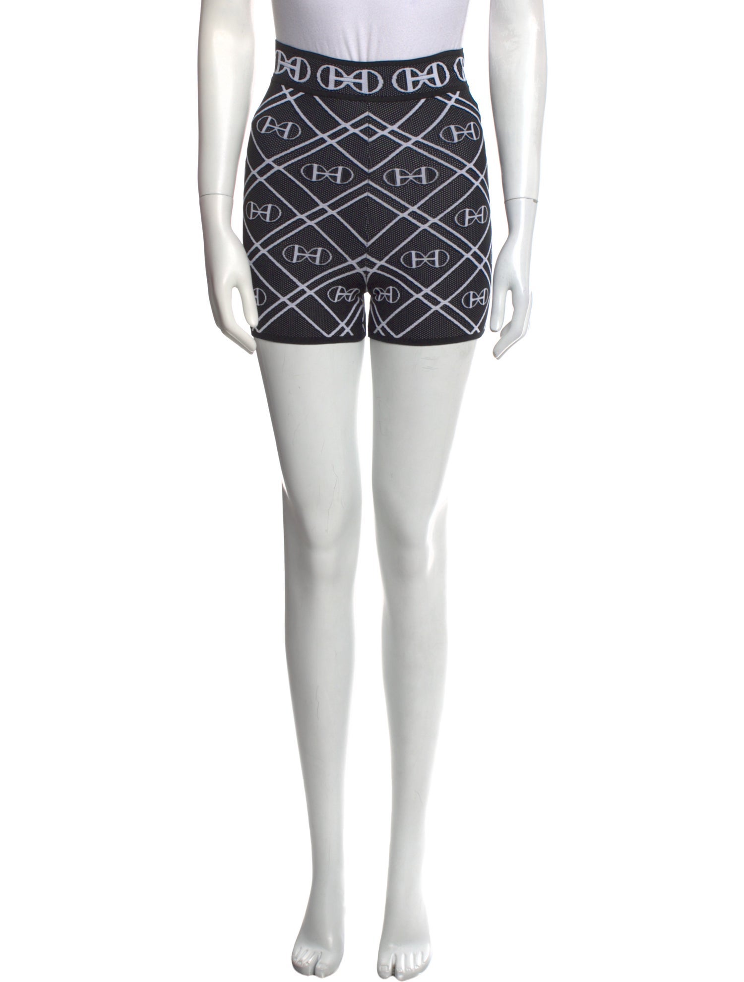 Hermès Printed Mini Shorts