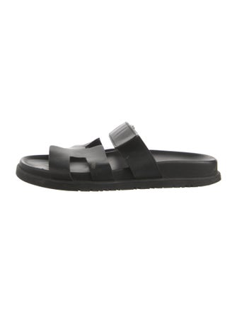 Hermès Chypre Leather Slides