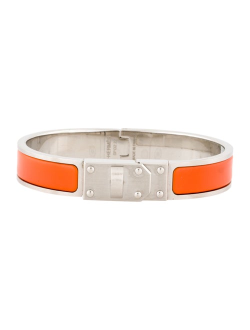 Hermès Enamel Kelly Bangle Bracelet
