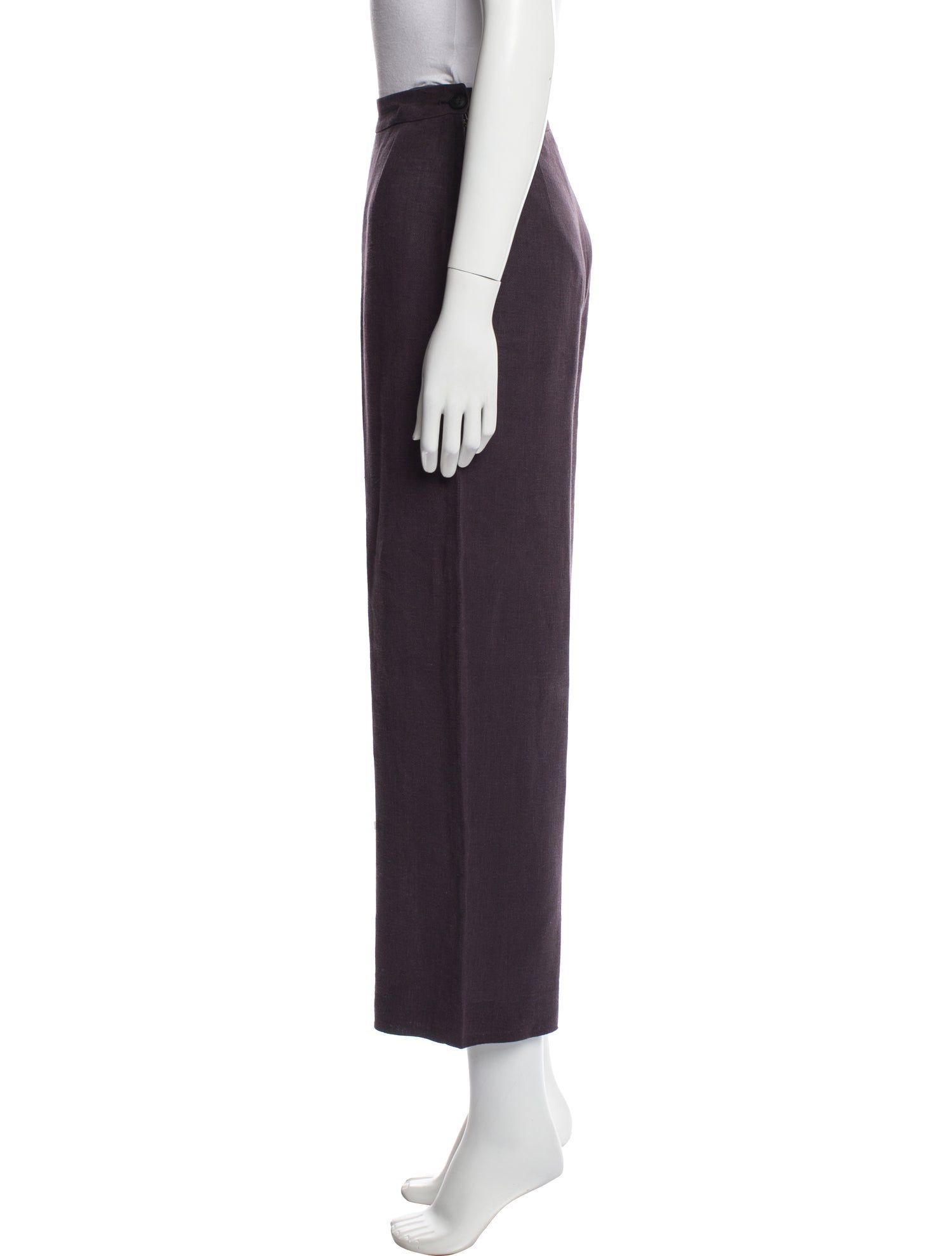 Hermès Linen Wide Leg Pants