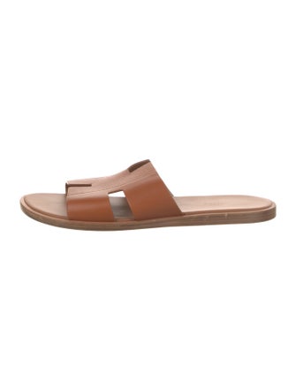Hermès Izmir Leather Slides