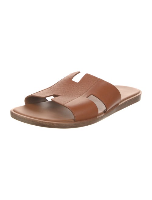 Hermès Izmir Leather Slides