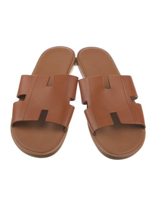 Hermès Izmir Leather Slides
