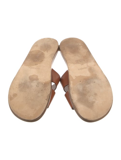 Hermès Izmir Leather Slides