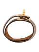Hermès Leather Kelly Double Tour Wrap Bracelet