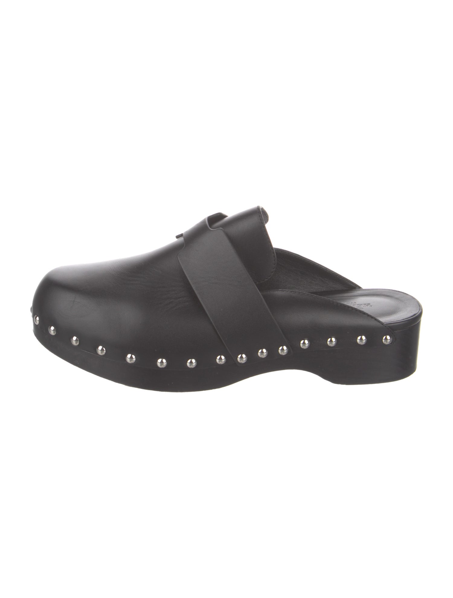 Hermès Calya Leather Mules