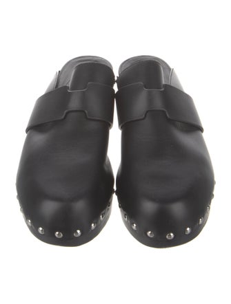 Hermès Calya Leather Mules