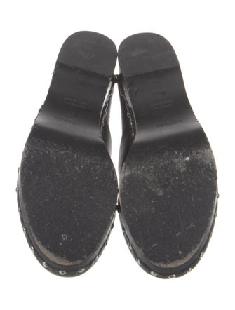 Hermès Calya Leather Mules