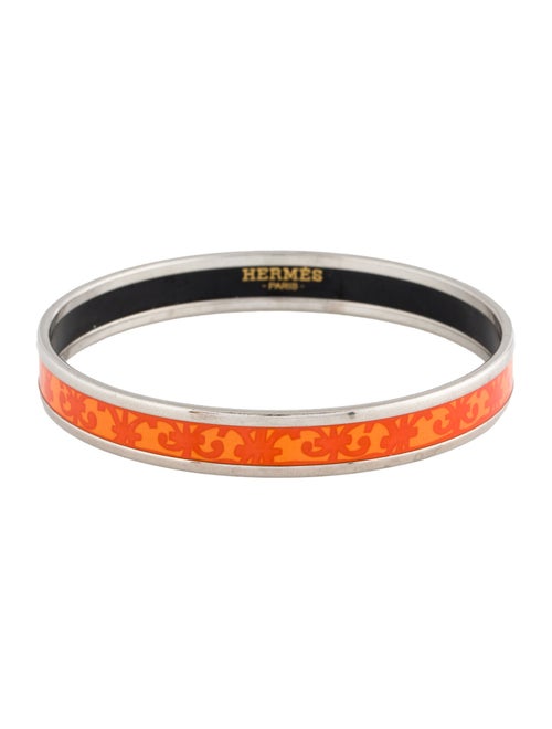 Hermès Narrow Enamel Bangle