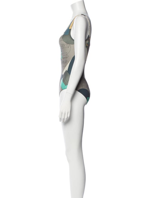 Hermès Printed One-Piece