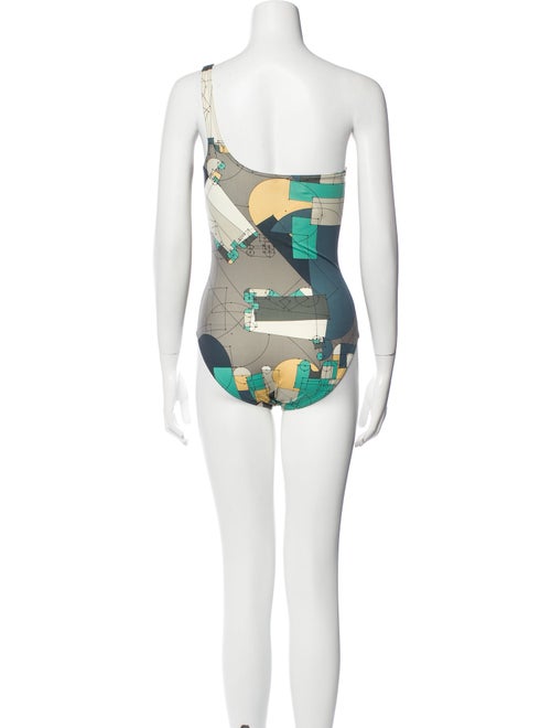 Hermès Printed One-Piece