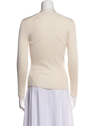 Hermès Silk V-Neck Sweater