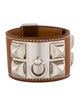Hermès Leather Collier de Chien Wrap Bracelet