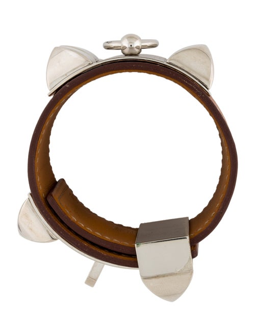 Hermès Leather Collier de Chien Wrap Bracelet