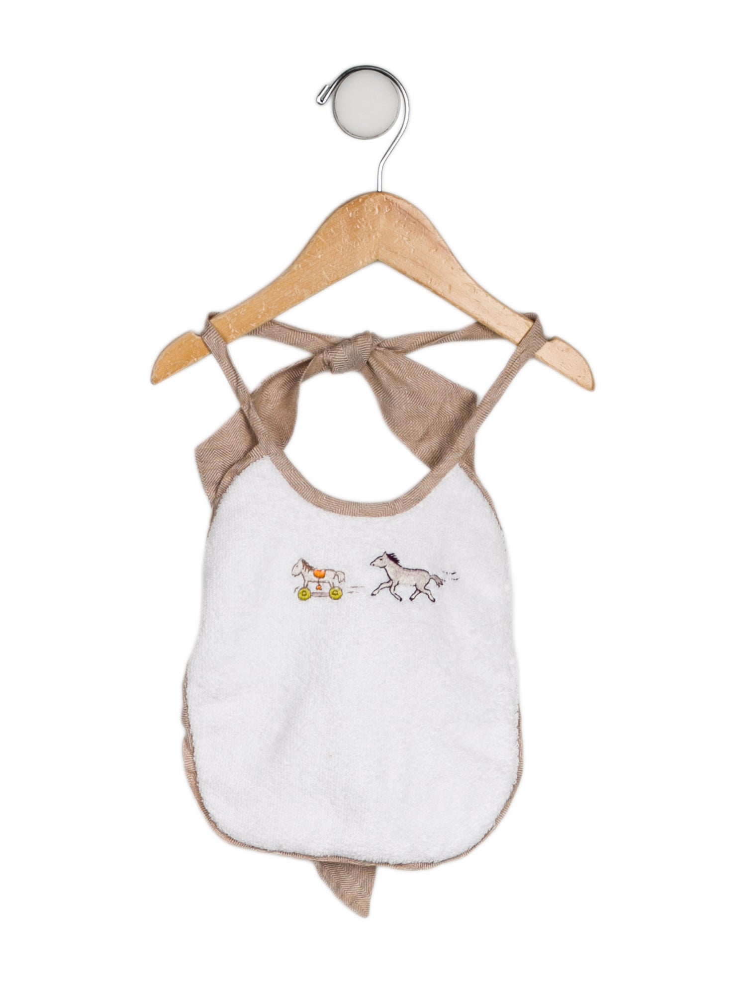Hermès Infant Boys' Woven Bib
