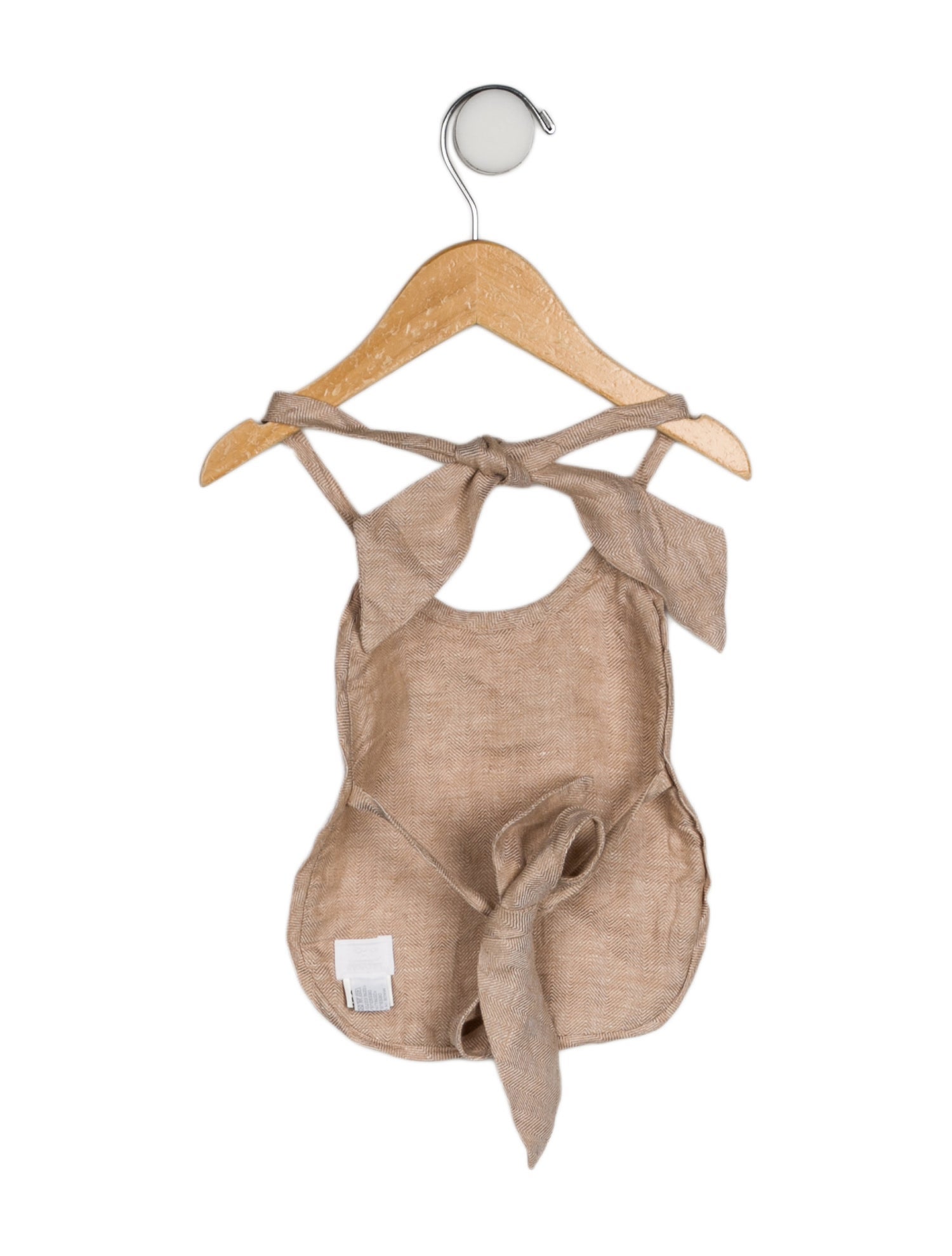 Hermès Infant Boys' Woven Bib