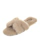 Hermès Oran Shearling Slides