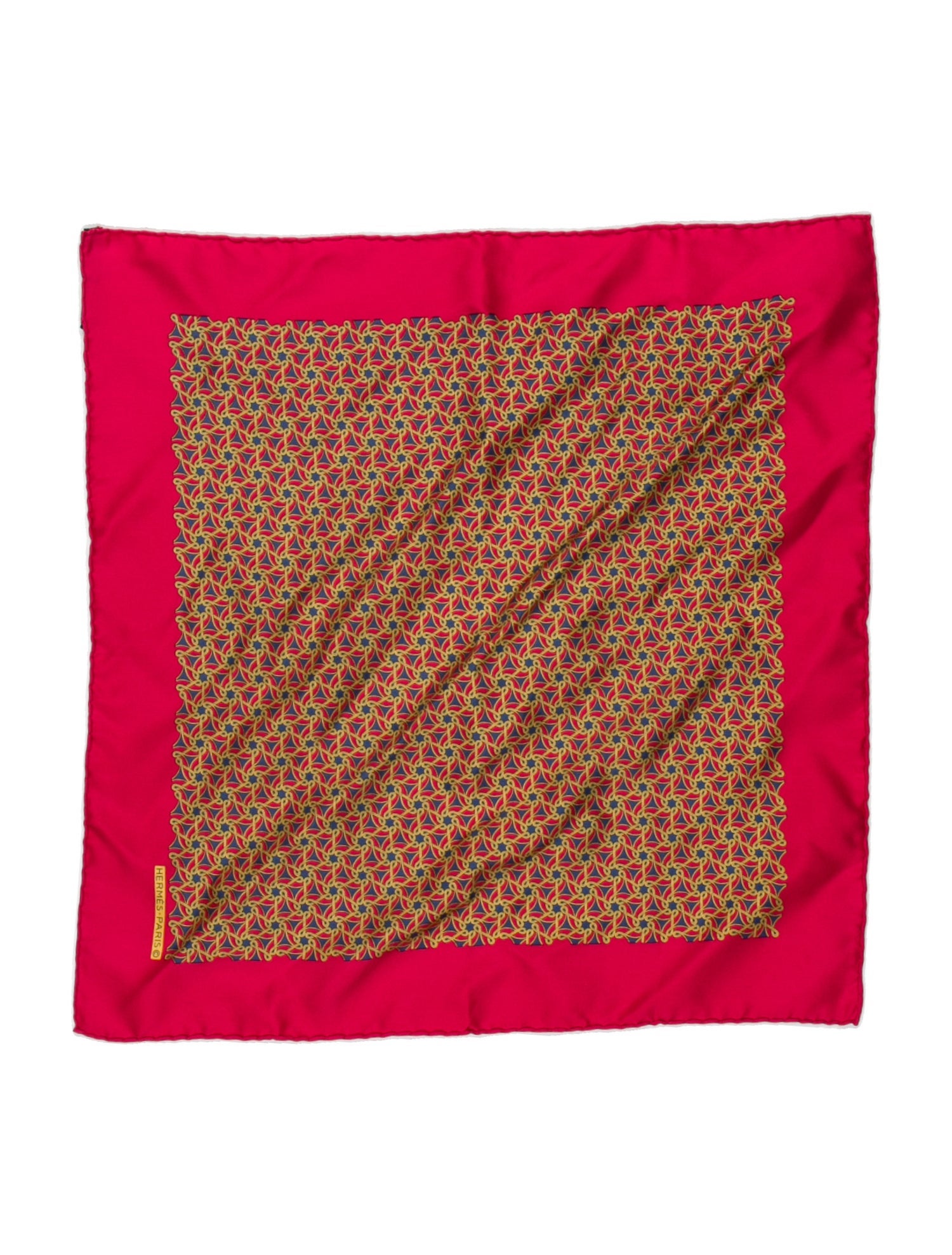 Hermès Silk Pocket Square