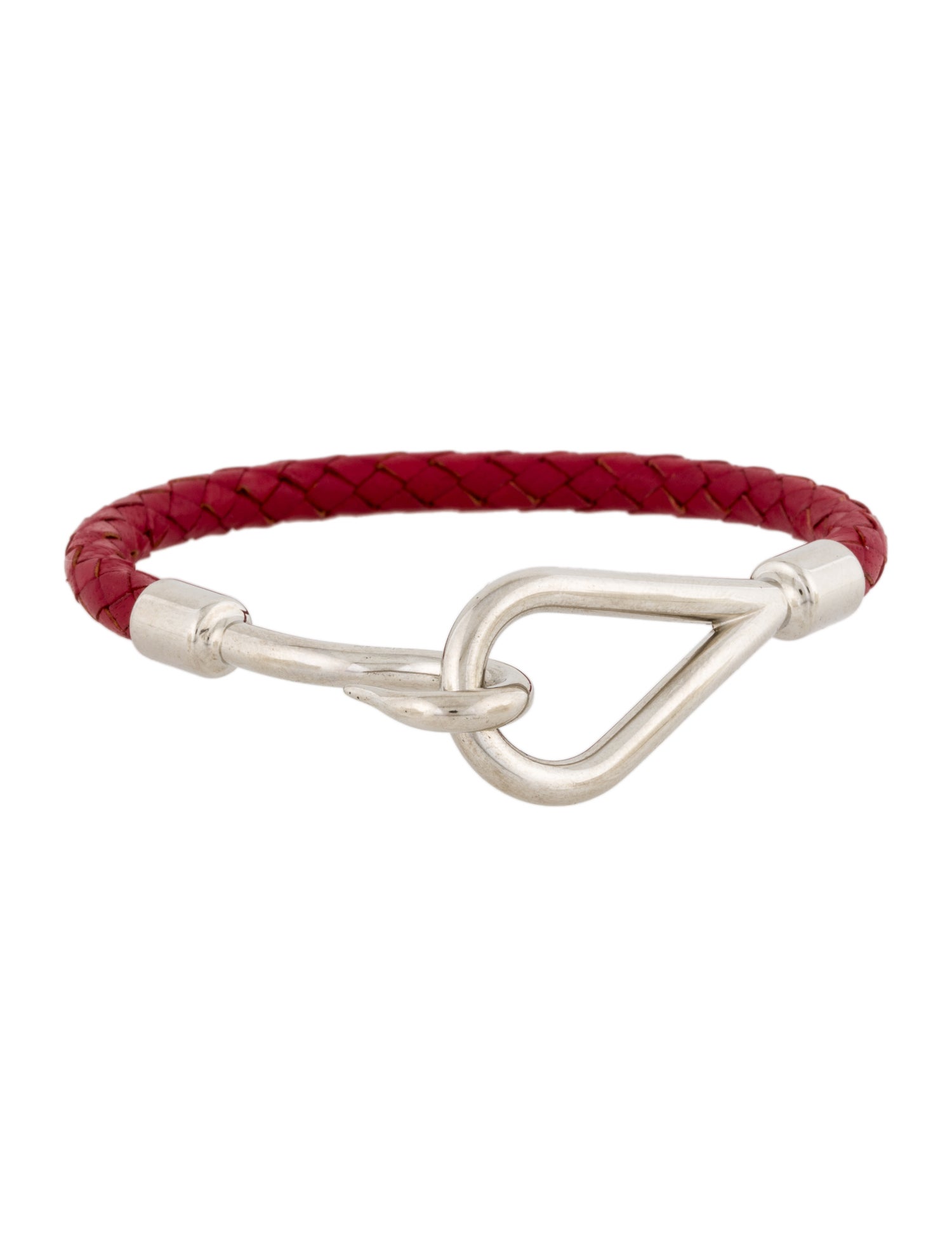 Hermès Leather Atame Wrap Bracelet - Brown, 18K Yellow Gold