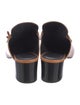 Hermès Tuileries Leather Mules