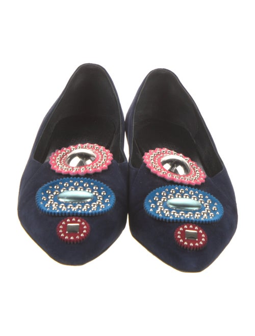 Hermès 2017 Suede Flats