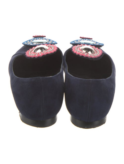 Hermès 2017 Suede Flats