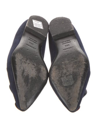 Hermès 2017 Suede Flats