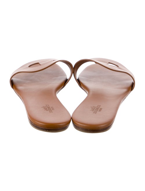 Hermès Lisboa Leather Slides