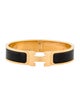 Hermès Clic H Enamel Bangle Bracelet