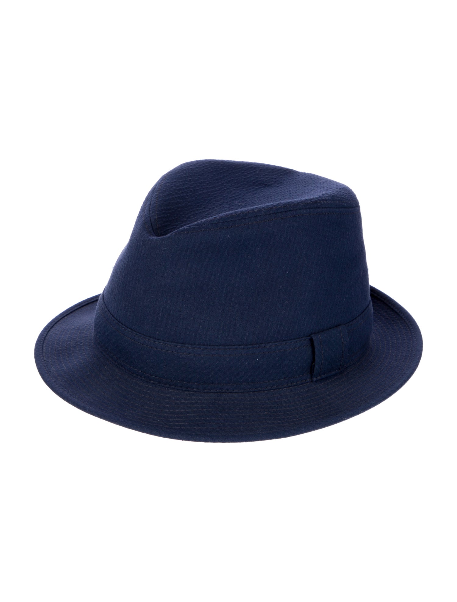 Hermès Woven Fedora Hat