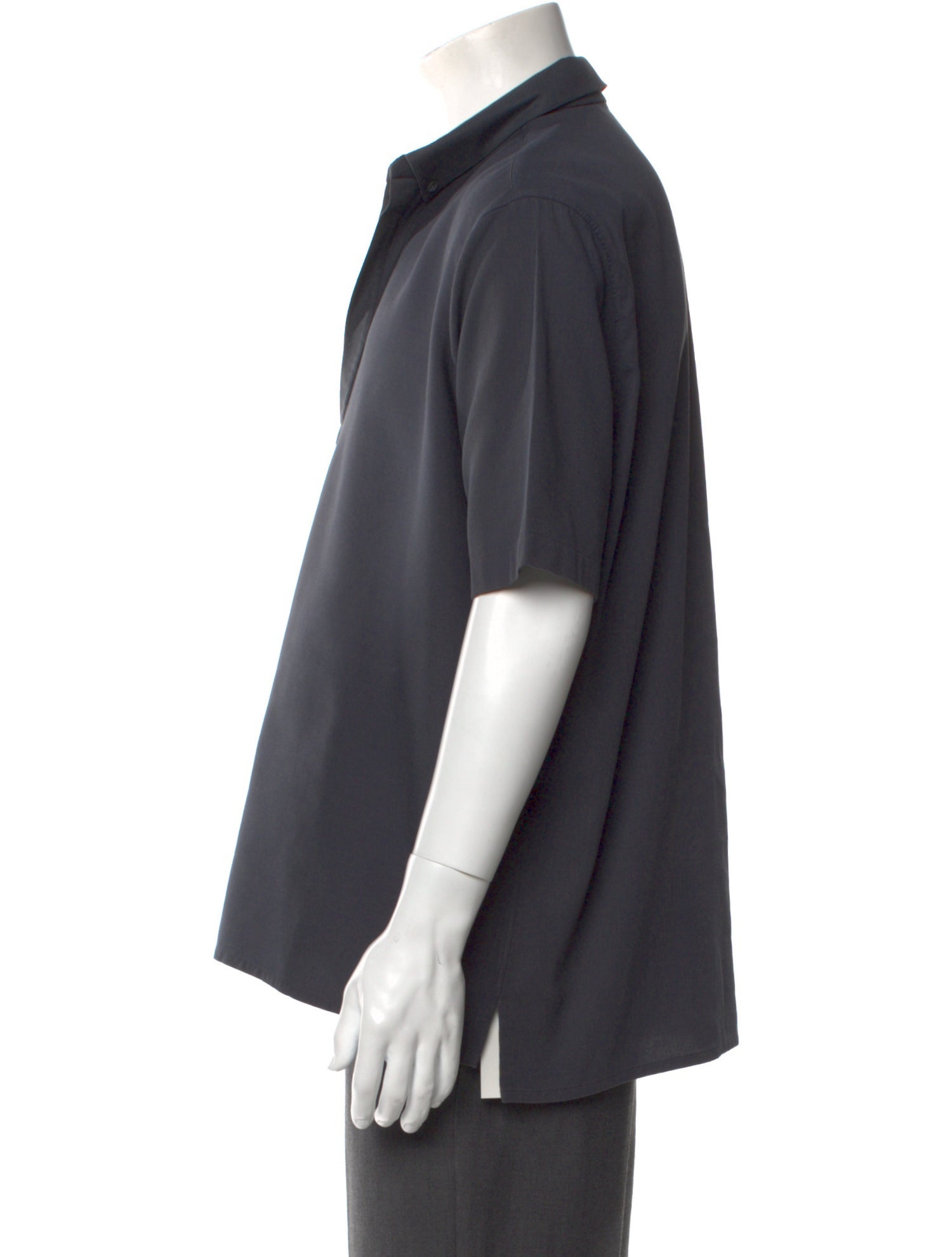 Hermès V-Neck Short Sleeve Polo Shirt