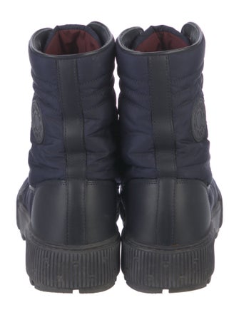 Hermès Fresh H Logo Combat Boots