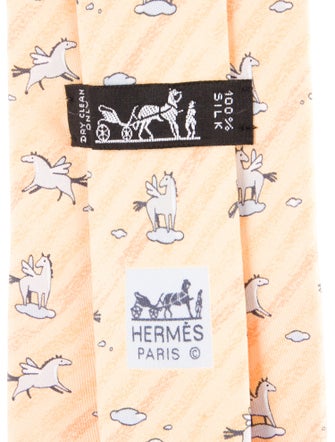 Hermès Silk pattern print