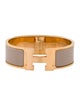 Hermès Enamel Clic Clac H Bangle Bracelet