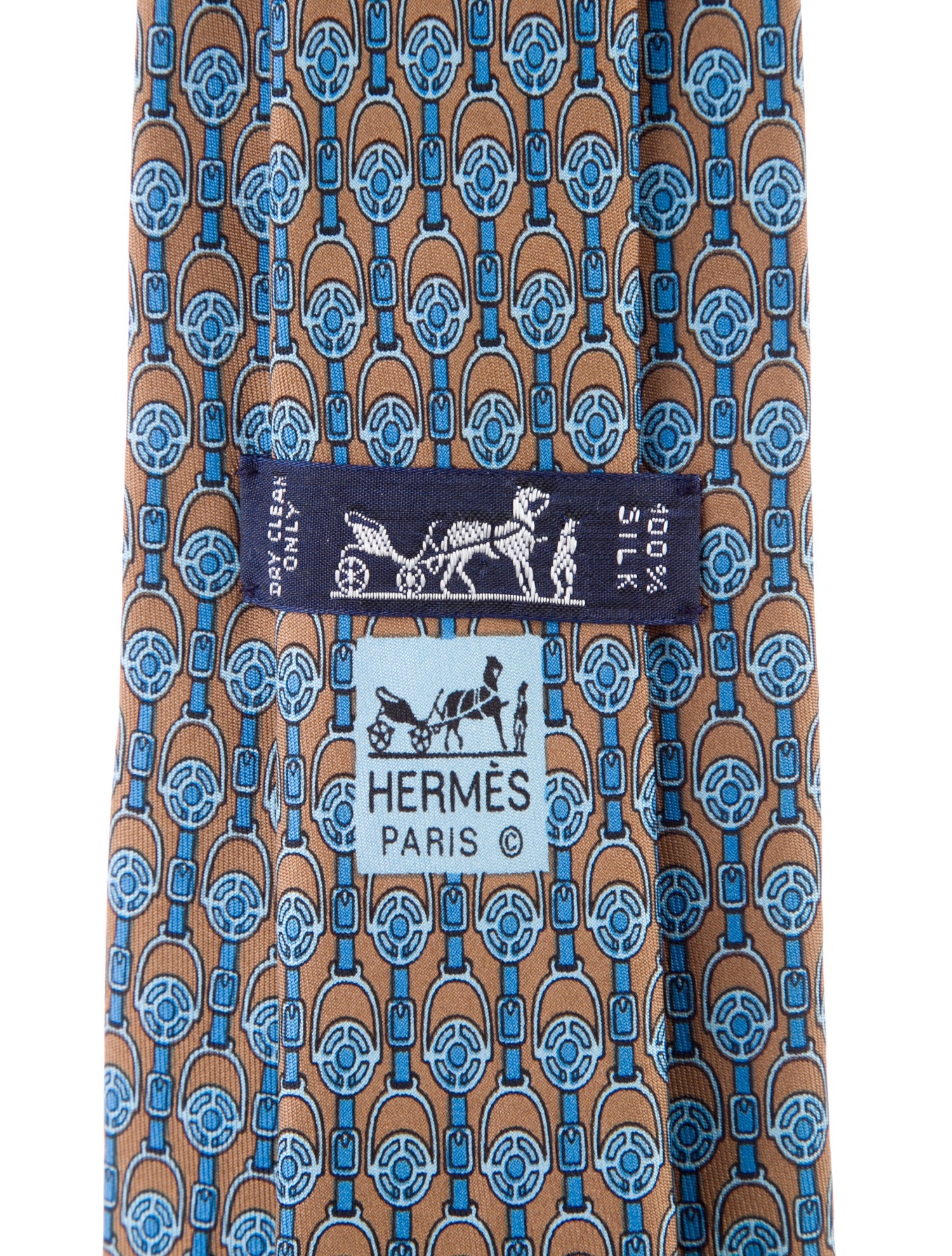Hermès Silk pattern tie