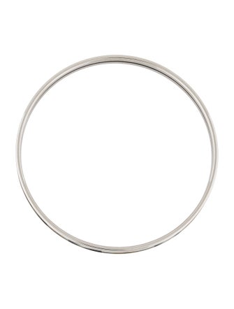 Hermès Extra Narrow Enamel Bangle Bracelet