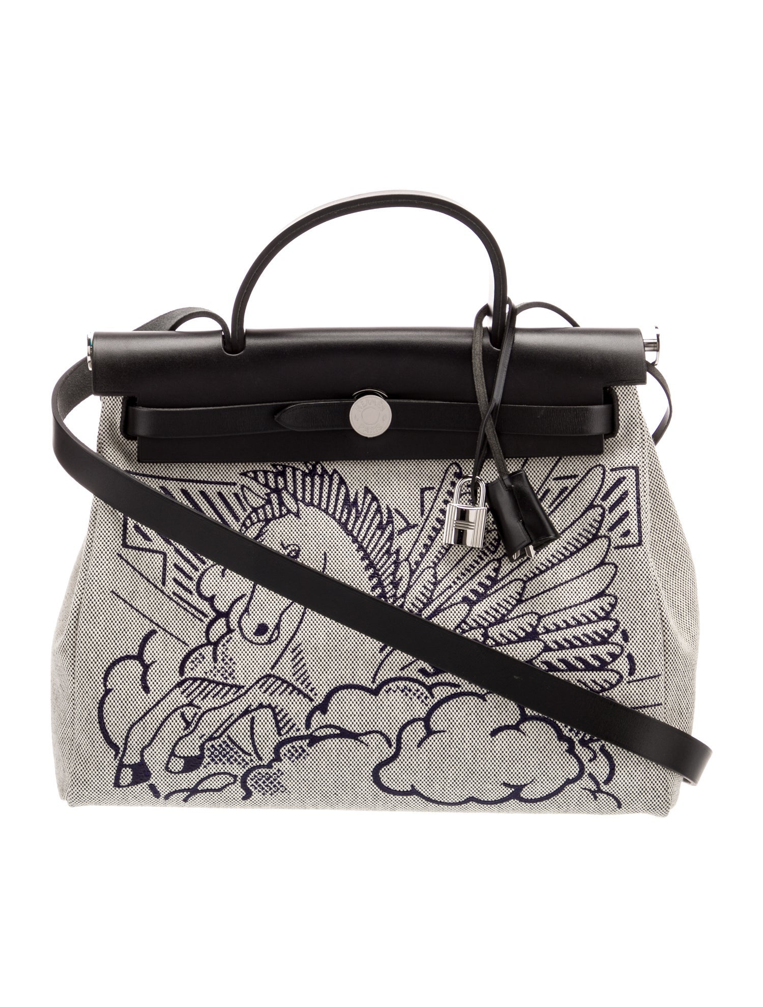 Hermès Toile H Pegase Pop Herbag Zip 31