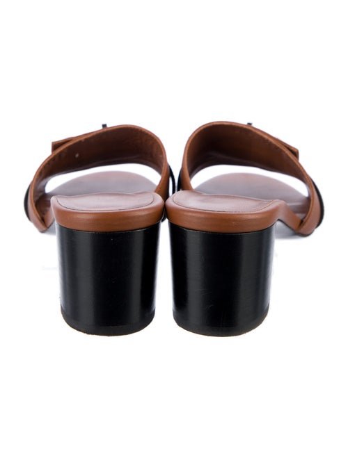 Hermès Gigi 50 Leather Slides