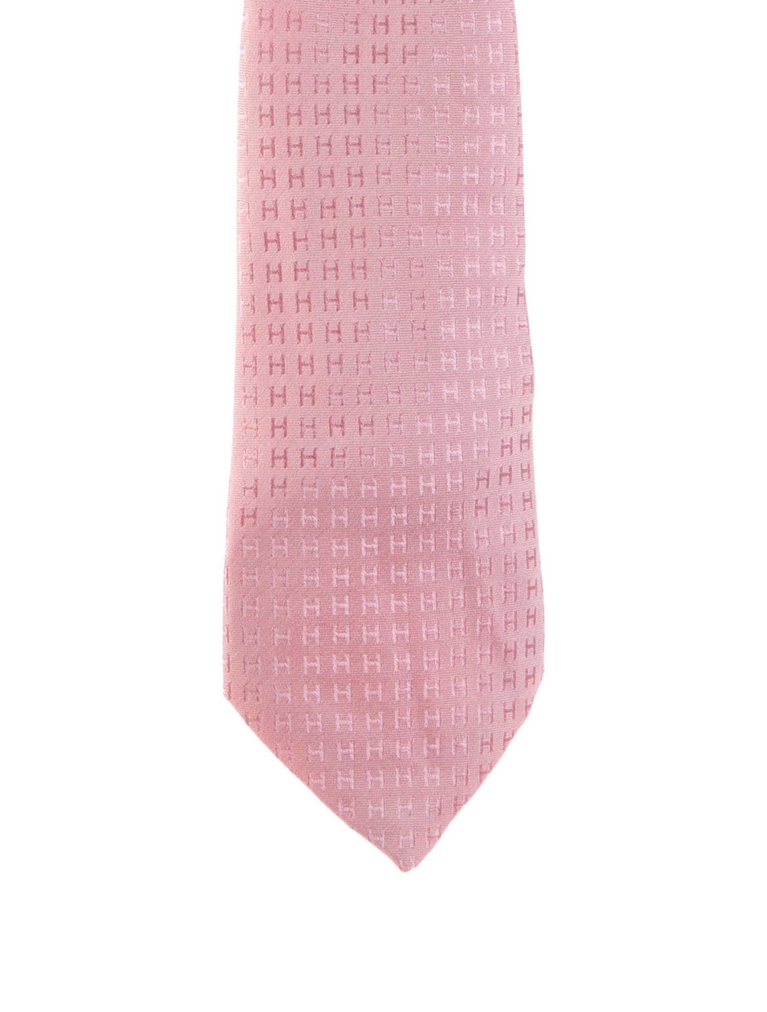 Hermès Pattern Print Tie