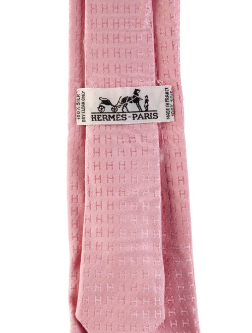 Hermès Pattern Print Tie