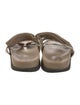 Hermès Chypre Leather Slides