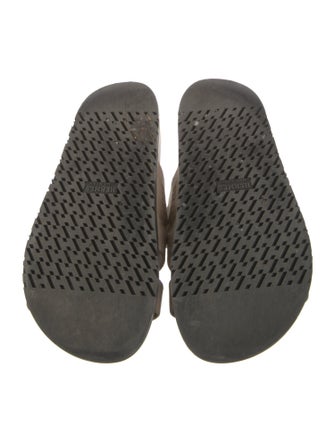 Hermès Chypre Leather Slides
