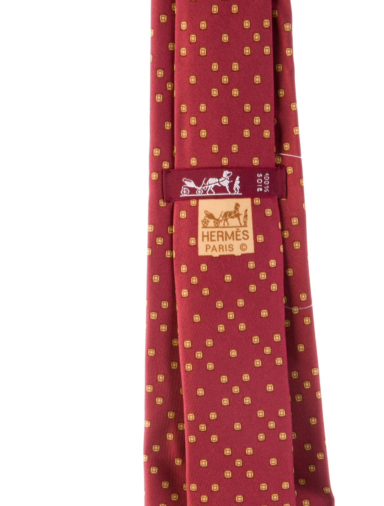Hermès Silk pattern tie