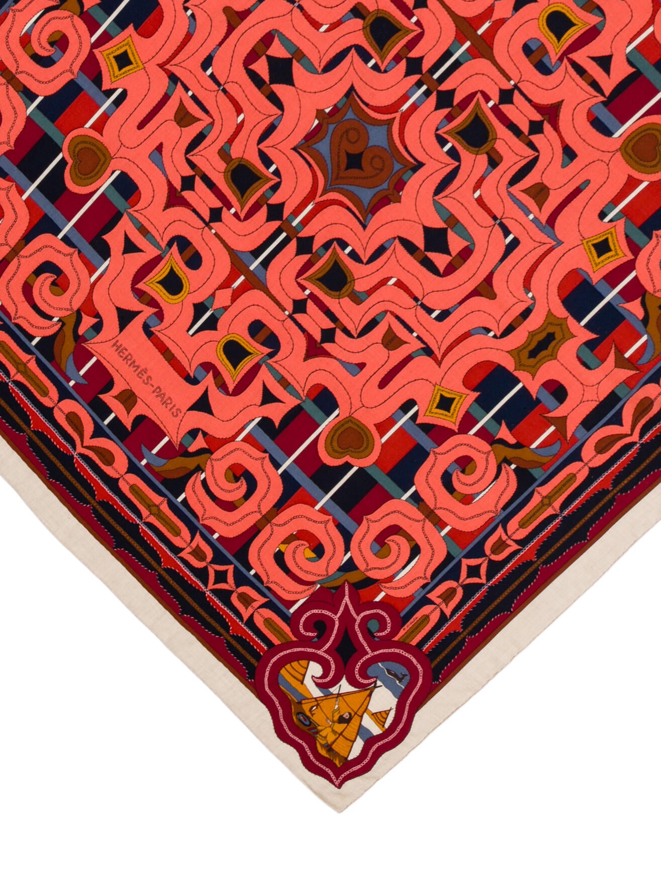 エルメス カシシル Inventaire Poetique pour un Conte Sellier Inventaire Poetique pour un Conte Sellier shawl 140 | Hermès