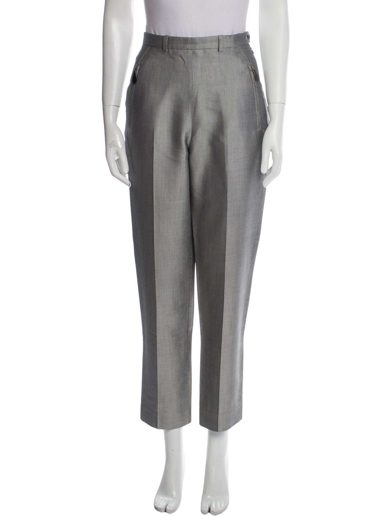 Hermès Vintage Straight Leg Pants