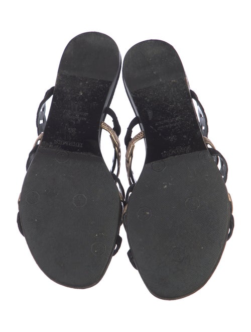 Hermès Rivage Suede Slides