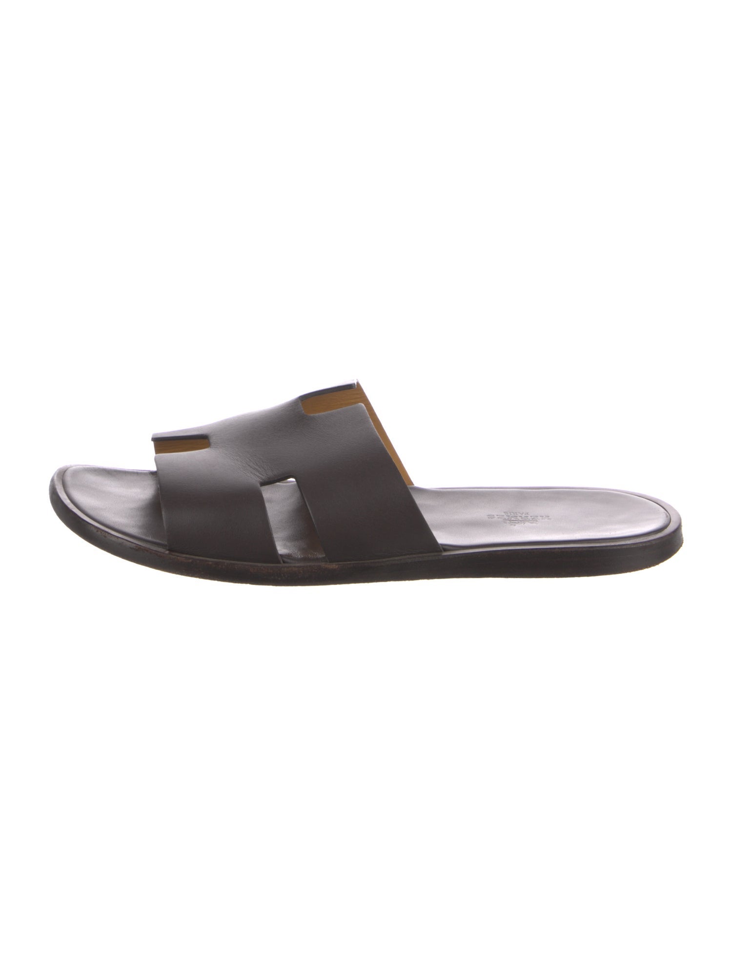 Hermès Izmir Leather Slides