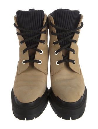 Hermès Still Nubuck Combat Boots