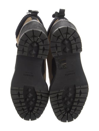 Hermès Still Nubuck Combat Boots